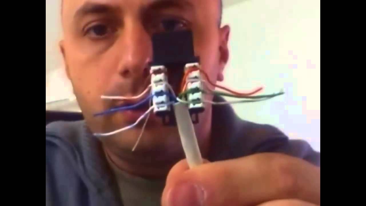 Rj45 Zenski Konektor Youtube