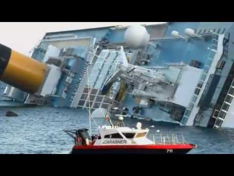 Cruise Ships Sinks In Italy Video Taken From Skynews