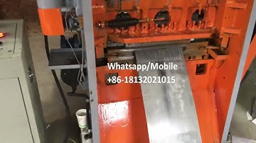 high speed automatic expanded metal mesh cutting machine