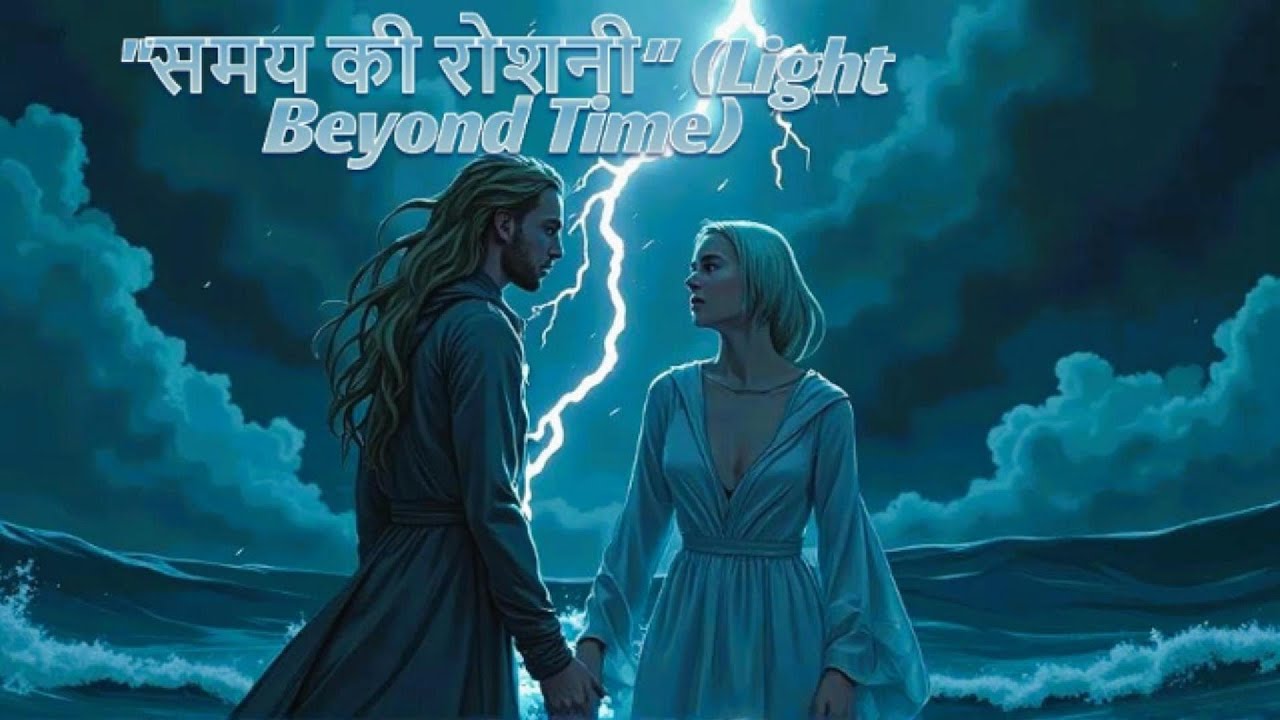 💫 “समय की रोशनी” (Light Beyond Time) A Tale of Love Between a Human and a Spirit of Light