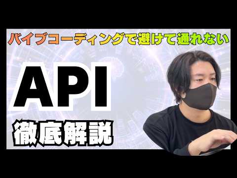 【必須】バイブコーディングを「遊び」で終わらせないためにAPIを理解しよう - HAYAKIのAIラボ