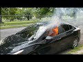 Pre Arrival Car Fire City of Newark NJ (S11 St/ 12Ave) 6-15-19