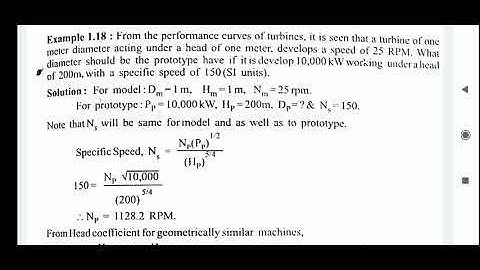 Turbo Machines - Module-1 - Numerical 3