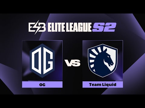 OG проти Team Liquid | Elite League Season 2