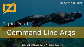 Zig in Depth: Command Line Args