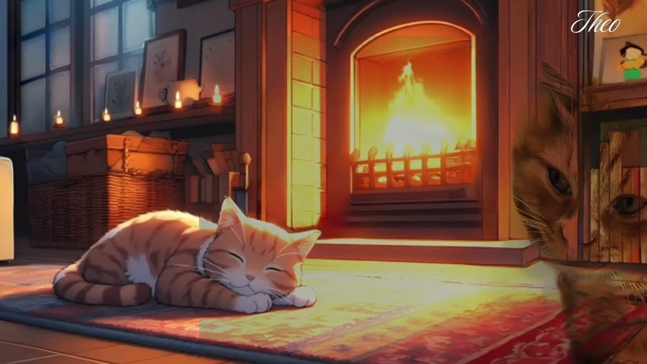 🔥 Треск огня в камине. 🔥 Fireplace Crackling Fire Sounds