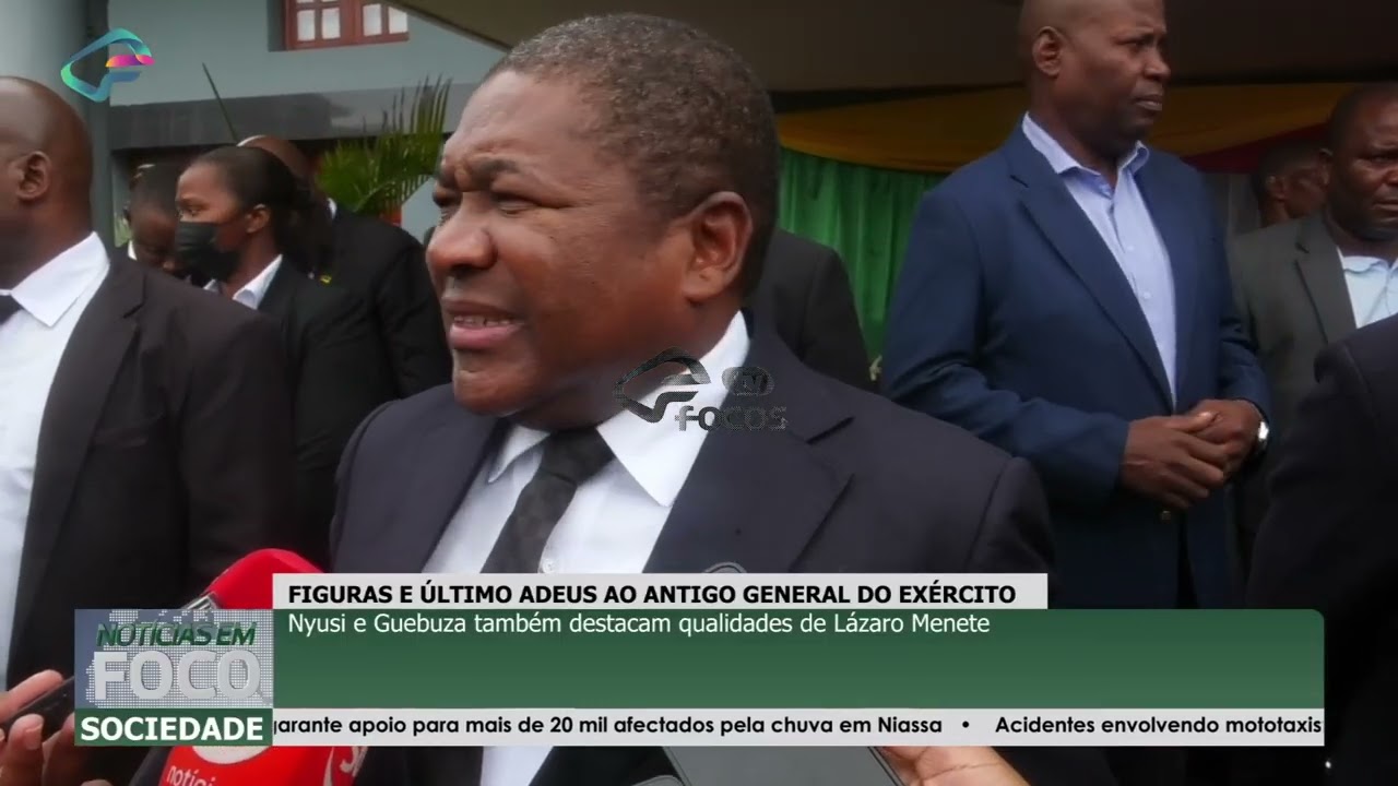 FIGURAS E ÚLTIMO ADEUS AO ANTIGO GENERAL DO EXÉRCITO