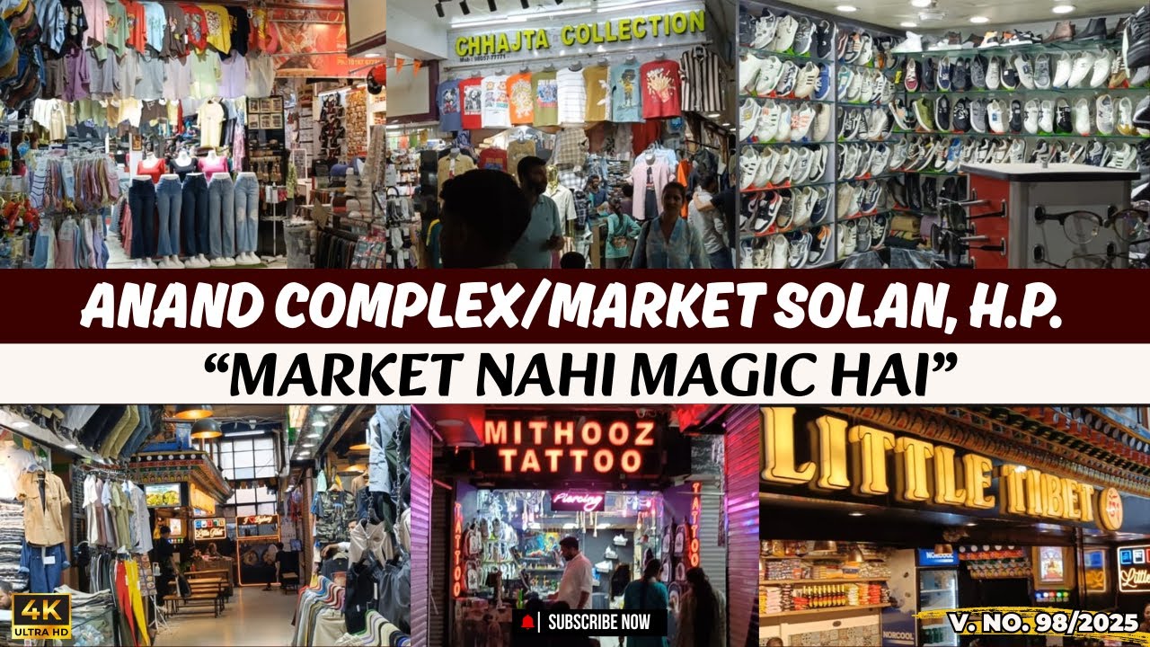 Anand Complex Solan | Anand Market Solan | Shopping Vlog | Mall Road Solan  | Solan Market Vlog