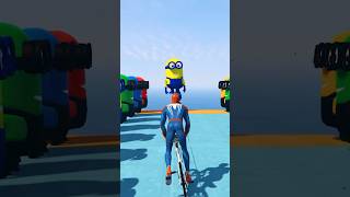 GTA 5 Epic Water Ragdolls Spiderman Jump/Fails Ep 60 #shorts