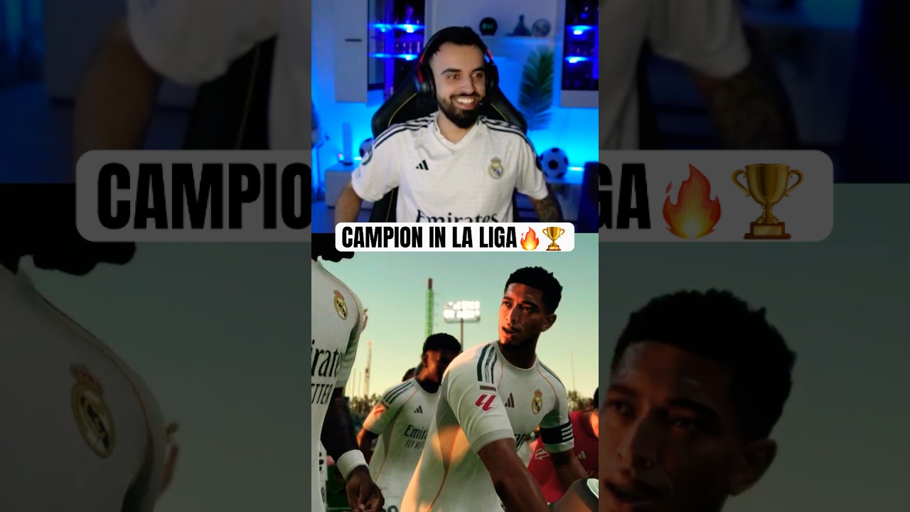 CAMPION CU REAL MADRID IN LA LIGA 🏆 