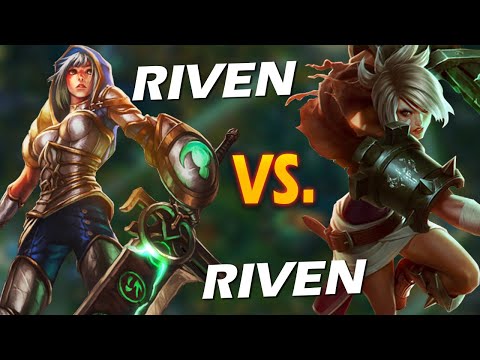 THE MOST INTERACTIVE MATCHUP FOR RIVEN IS HERSELF