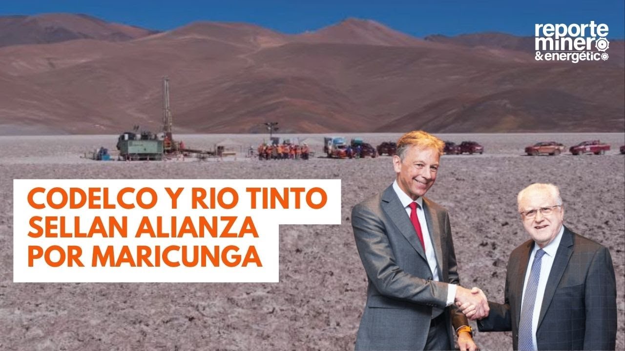 Codelco y Rio Tinto sellan alianza por Maricunga - YouTube