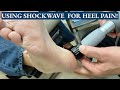 Using Shockwave Therapy to Cure Heel Pain
