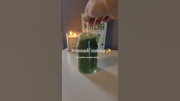 #matcha #lemonade #summer #matcharecipe