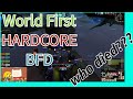 Sod hardcore  world first bfd  full clear   hunter pov