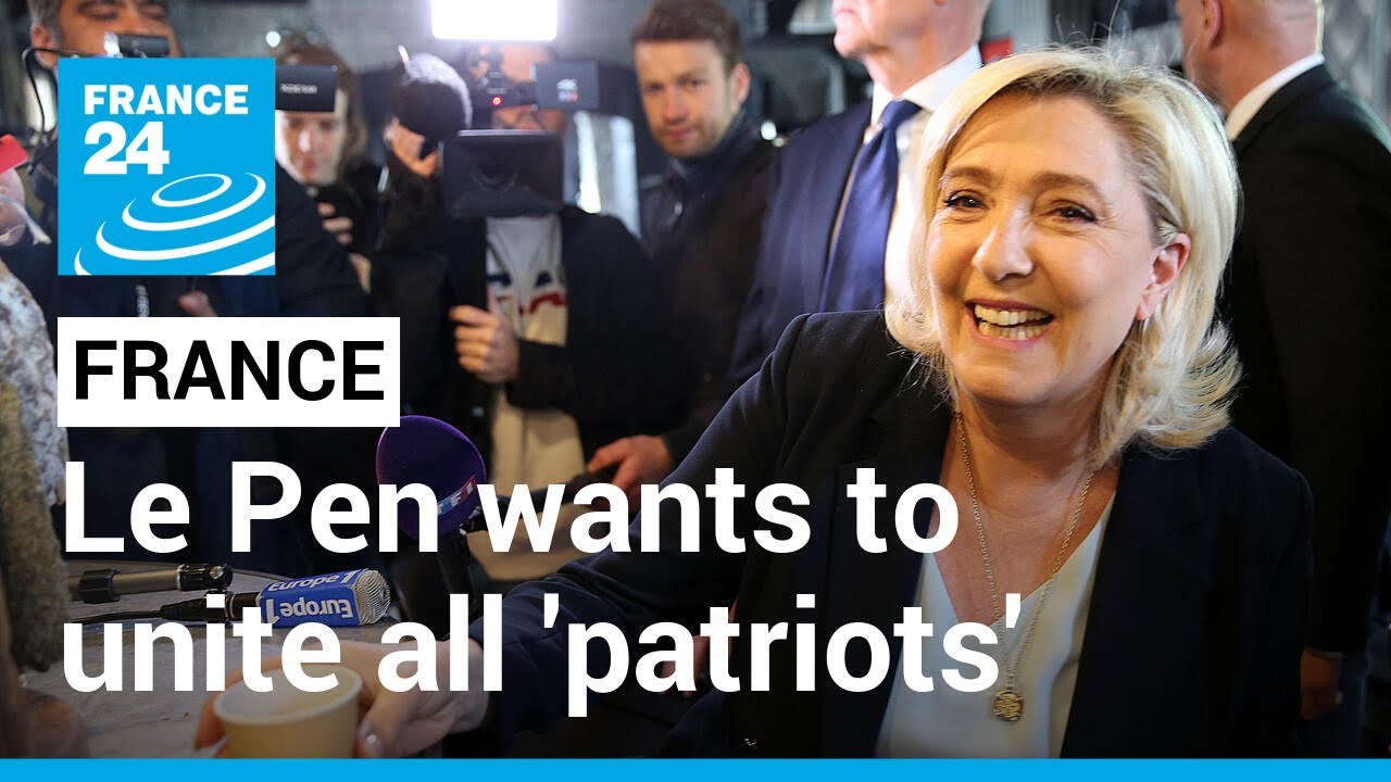 French far-right leader Le Pen wants to unite all 'patriots,' including those on left • FRANCE 24