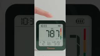 Elevate Your Indoor Air Quality Monitoring with the Temtop M10+✨ #airqualitymonitor #airquality