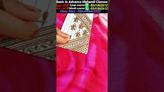 lotus flower pattern new stylish back hand mehndi design 2025 // simple mehndi designs #shorts
