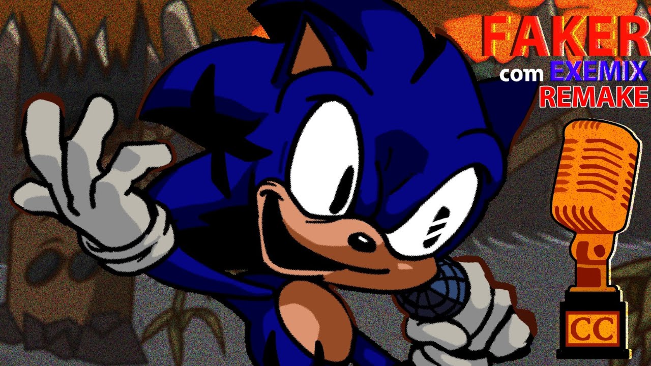 FAKER / CÓPIA BARATA Do Mod Vs Sonic.Exe 2.0 @vayozita [Remix] // E ...