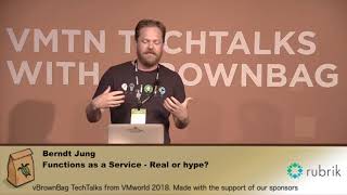 Berndt Jung - Functions as a Service - Real or hype