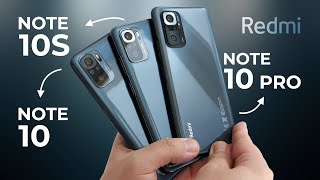 ОСТАНОВИТЕСЬ! Xiaomi Redmi Note 10 Pro против Redmi Note 10S и Redmi Note 10 / ОБЗОР / СРАВНЕНИЕ