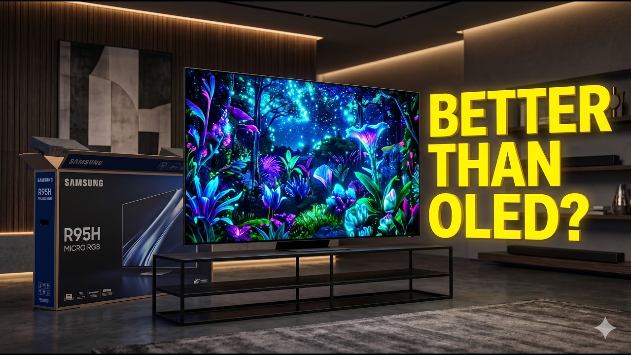 Samsung R95h Samsung R95H Micro RGB TV: Unboxing & Demo (2026) - YouTube