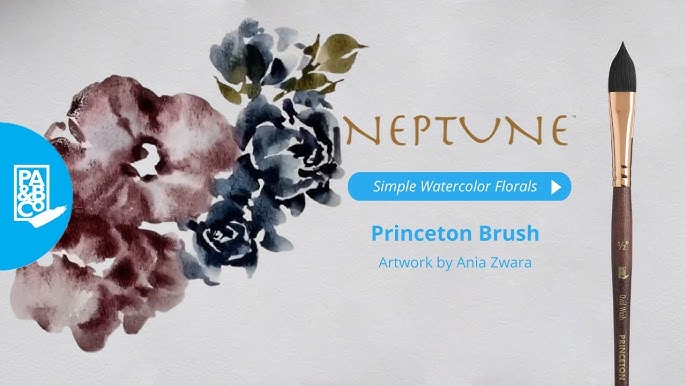 Princeton Watercolor Floral Brush Set