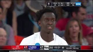 2017 NCAA Sweet 16: (4) Florida Gators vs. (8)Wisconsin Badgers