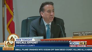 Recall Effort Targets San Benito County Supervisors