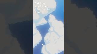 Anime/Stylized Clouds with Geometry Nodes in Blender