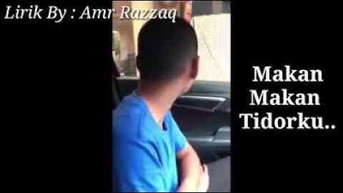 Asif makan makan tidorku