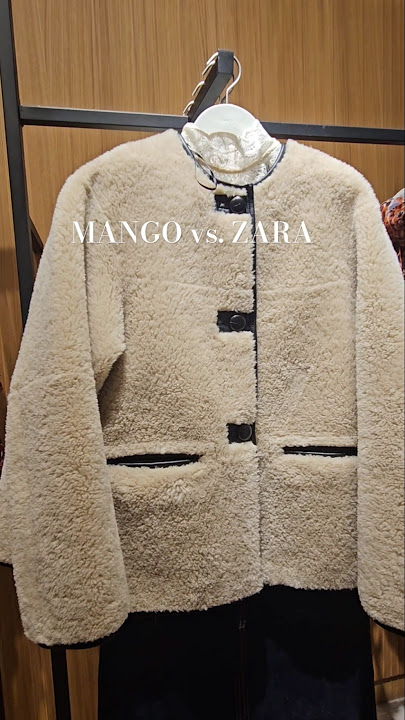OMG😍 MANGO VS. ZARA! come shop with me #shorts
