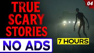 🔴 NO ADS 🔴 7 HOURS of TRUE Scary Stories for Sleep | Rain Sounds | Ep. 4: Something Is Watching You