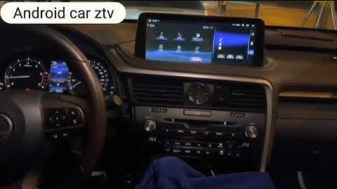 Lexus RX300 RX350 2016-2019 lắp màn hình Android 10inh đẳng cấp