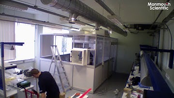 ISO Class Modular Aluminium Cleanroom Build