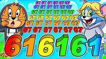 Unlocking EVERY NUMBER MEME in Number Merge?! (61 vs 67 vs 123)