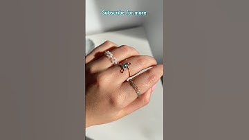 Craft Your Own Stunning DIY Rings""Ultimate Guide to Making Unique Rings at home #DIYRings #Jewelry