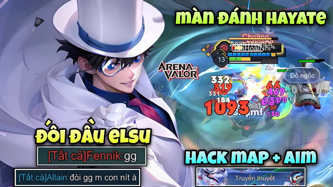Màn Đánh Hayate Với Trận Đấu Cực Căng Khi Đối Đầu Elsu Hack Map + Hack Aim Trên Rank CT Sẽ NTN