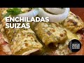 Rick Bayless Enchiladas Suizas  (Creamy Chicken Enchiladas with Melted Cheese)