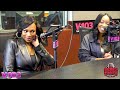 Naturi Naughton-Lewis pulls up to the Big Tigger Morning Show with Jazzy McBee!