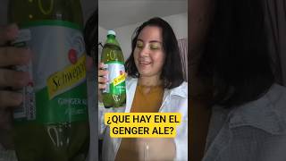 What's in Ginger Ale? Let's find out #gingerale #soda #schweppes #science #nutrition