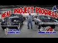 Real Project Progress! CAR WIZARD updates the '38 Olds restore & '66 Chevelle Malibu Jaguar V12 swap