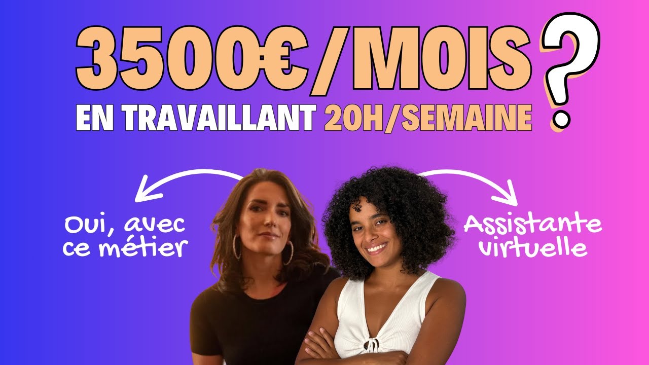 Assistante Virtuelle : métier 100% télétravail pour gagner 2000€/mois ou +