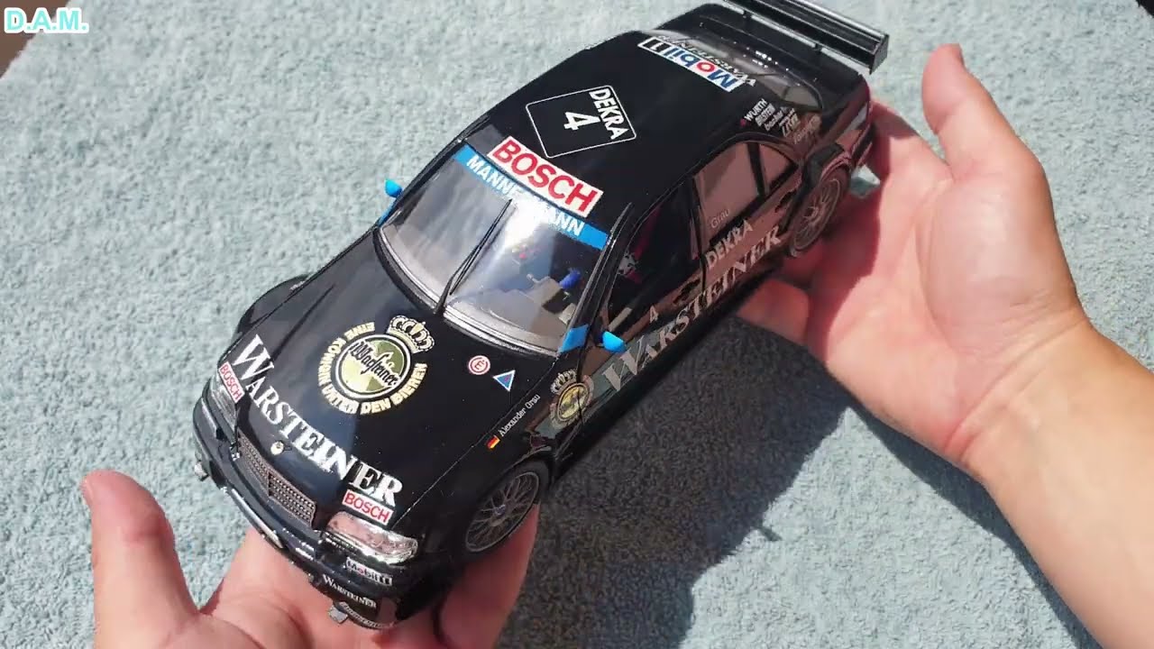 MERCEDES BENZ - C-CLASS AMG WARSTEINER N 4 ITC 1996 A.GRAU 1/18