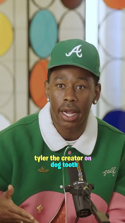 Tyler The Creator on Dog Tooth 🐕🦷🐝