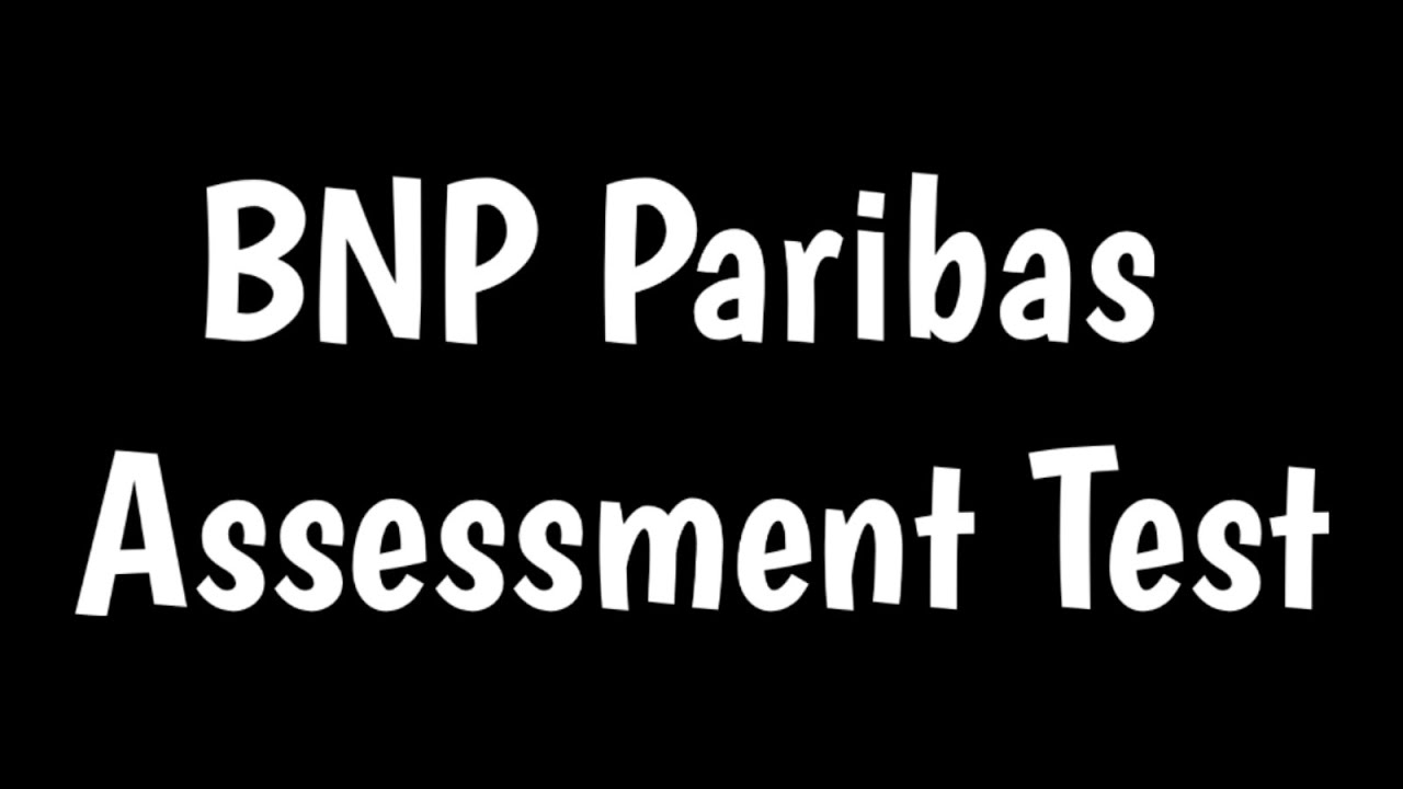 BNP Paribas Assessment Test | BNP Paribas Technical Interview |