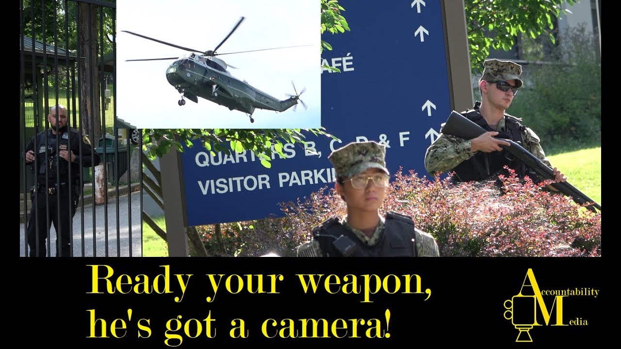 Return to the US Naval Observatory (Marine 2 Appearance)