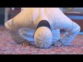 No copyright stock footage muslim teen praying at night  montage