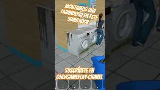 LAUNDRY SIMULATOR CLEAN EMPIRE - Abro mi lavandería #laundry #simulator #clean #shorts #ps5 #empire