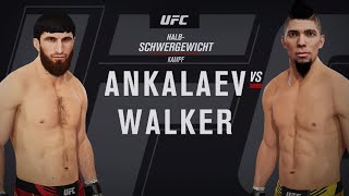 Magomed Ankalaev Vs Johnny Walker - UFC 294 Abu Dhabi | EA SPORTS UFC 4 - PS5